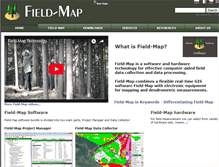 Tablet Screenshot of fieldmap.cz